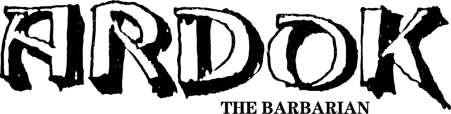 Barbarian logo for Commodore 64